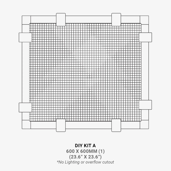 WATERBOX DIY Mesh Lid Kit